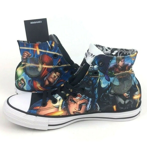 justice league shoes converse